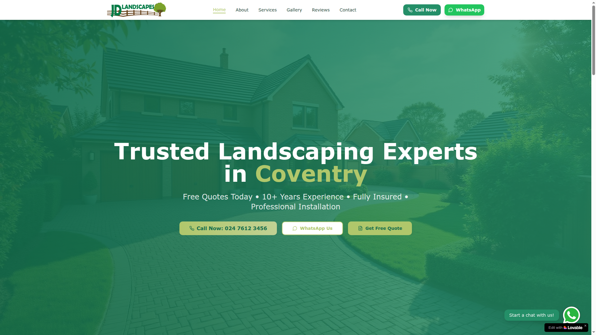 JD Landscapes Coventry